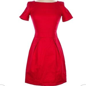 Classic Red Fit-and-Flare Women's Dress French Connection